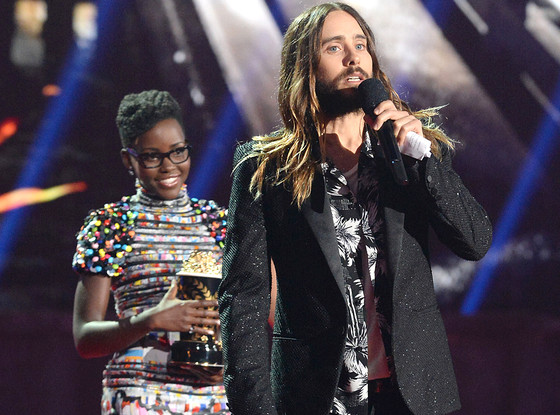 Jared Leto, Lupita Nyong'o, MTV Movie Awards Jared Leto, Lupita Nyong'o, MTV Movie Awards